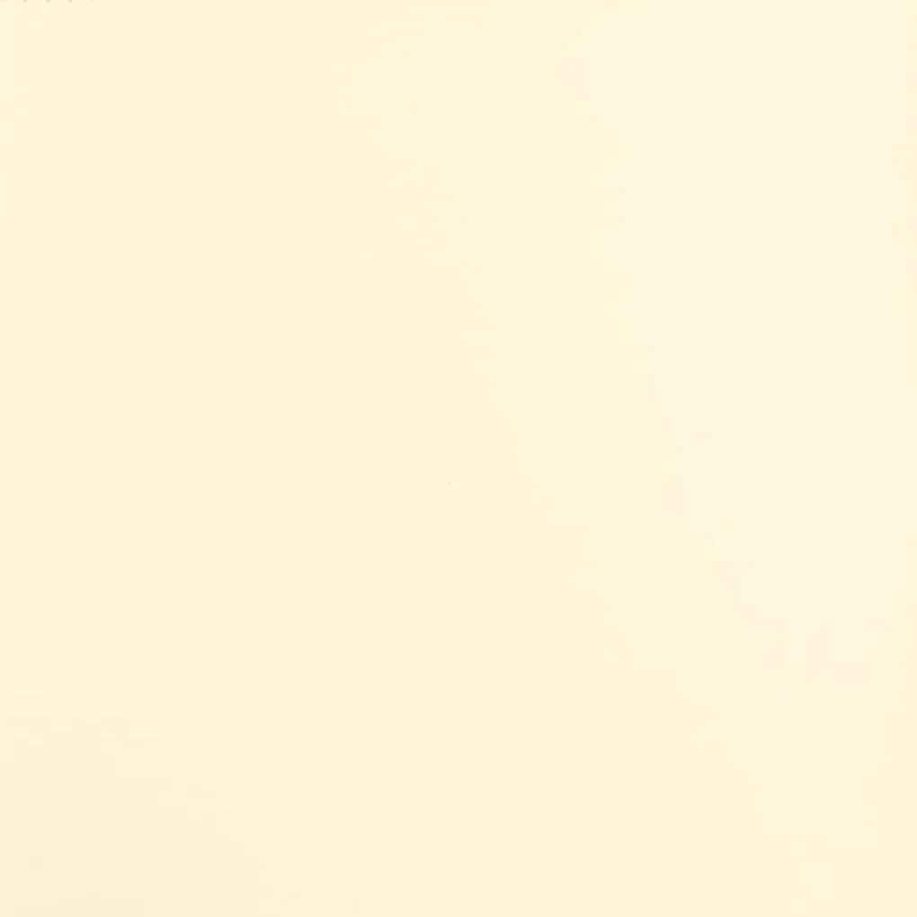 vidaXL Καρέκλα Τραπεζαρίας Περιστρεφόμενη Κρεμ Υφασμάτινη