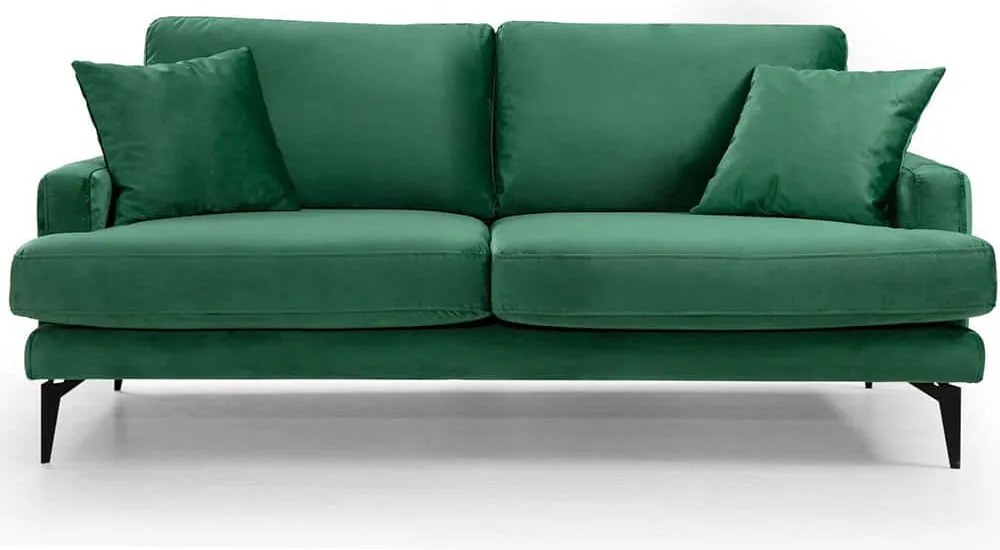 Καναπές Διθέσιος Papira 560ARE1510 175x90x88cm Green