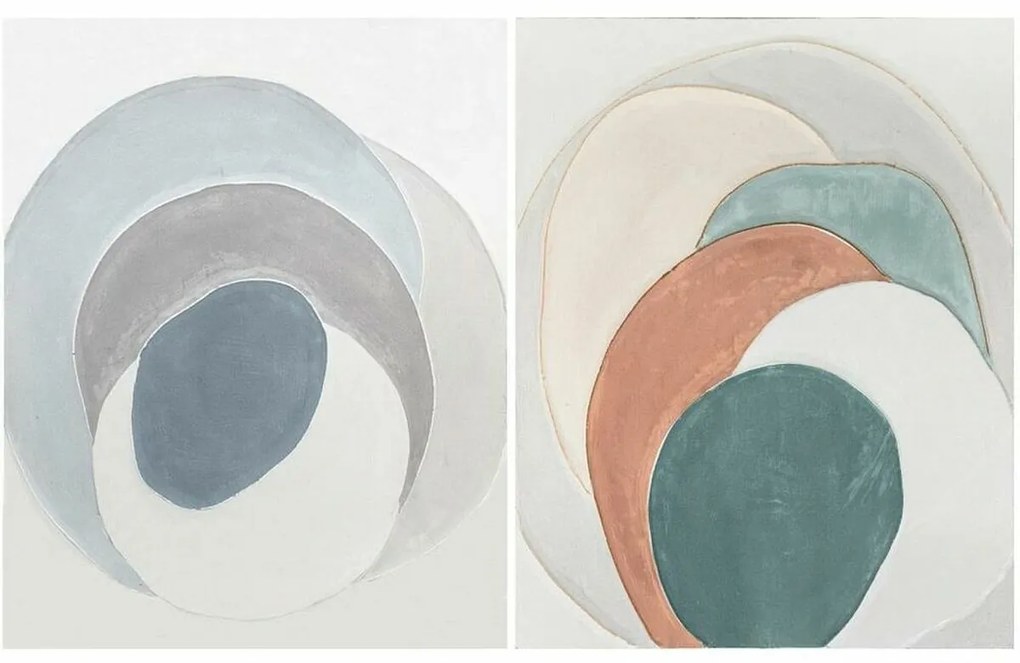 Καμβάς DKD Home Decor Τζίντζερ Καμβάς 80 x 3,7 x 100 cm