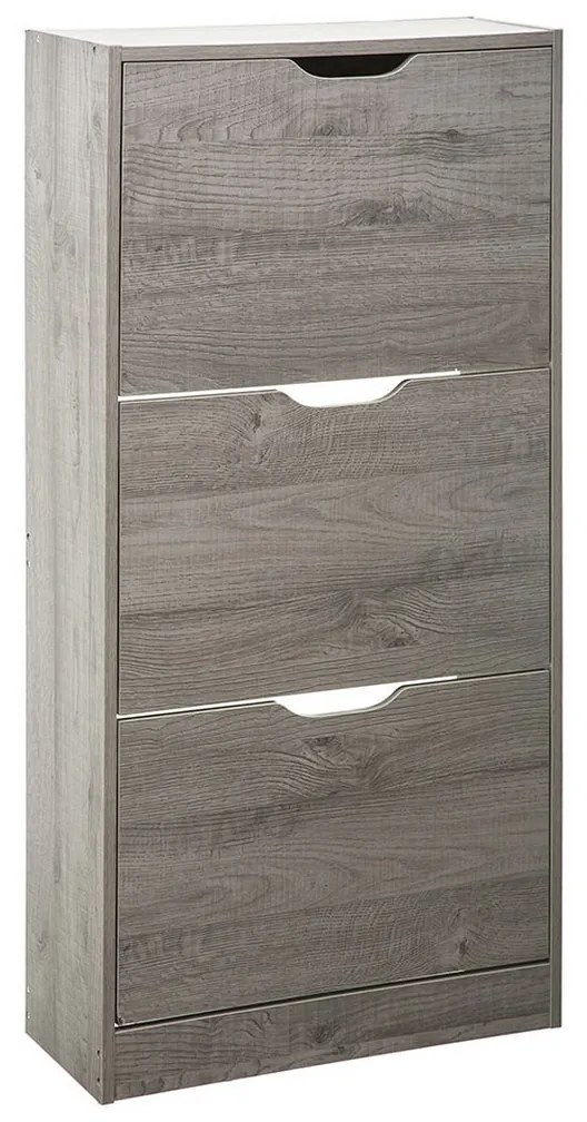 Παπουτσοθήκη 5five Simply Smart Ανοιχτό Γκρι Ξύλο 115 x 60 x 24 cm