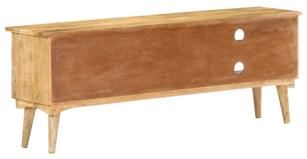 vidaXL Έπιπλο Τηλεόρασης 140 x 30 x 50 εκ. από Μασίφ Ξύλο Μάνγκο
