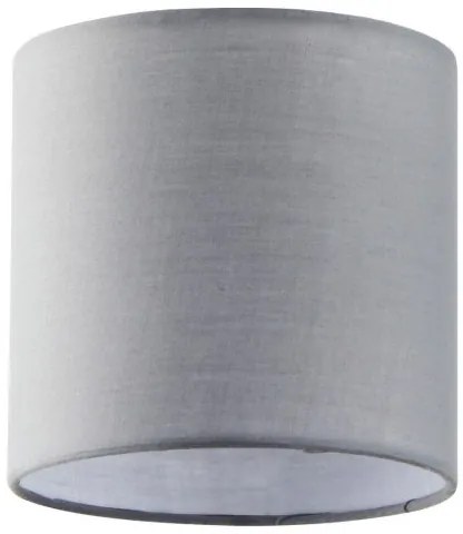 Καπέλο Φωτιστικού Ύφασμα Φ14cm Adept Homelighting-77-8257-Γκρι 77-8257
