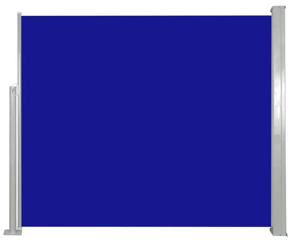 Σκίαστρο Πλαϊνό Συρόμενο Μπλε 120 x 300 εκ. - Μπλε