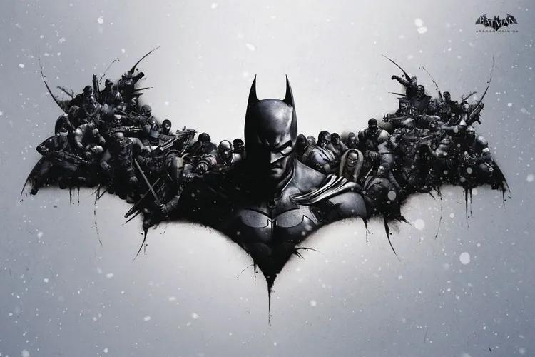 Εκτύπωση τέχνης Batman Arkham Origins - Logo, (40 x 26.7 cm)