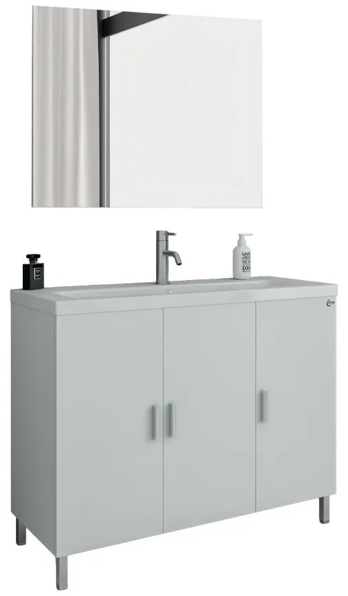 Σετ μπάνιου ROMA 100 SLIM Λευκό