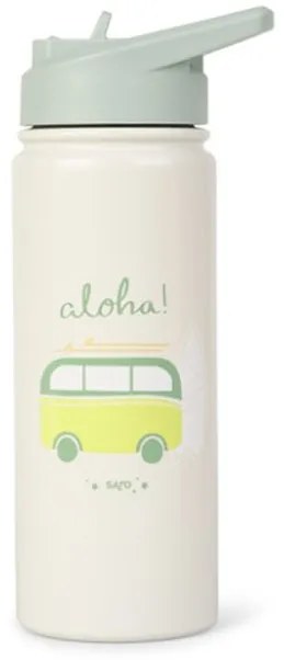 Παγούρι - Θερμός 500ml Με Καλαμάκι Saro Aloha 74559
