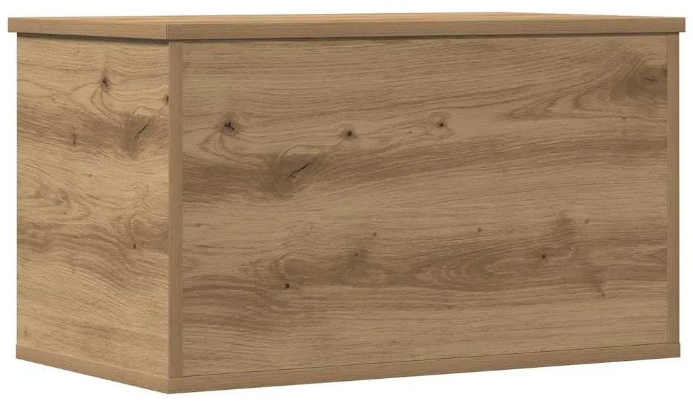 vidaXL Κουτί αποθήκευσης με αποθήκευση artisan δρυς 60 x 35 x 35 cm