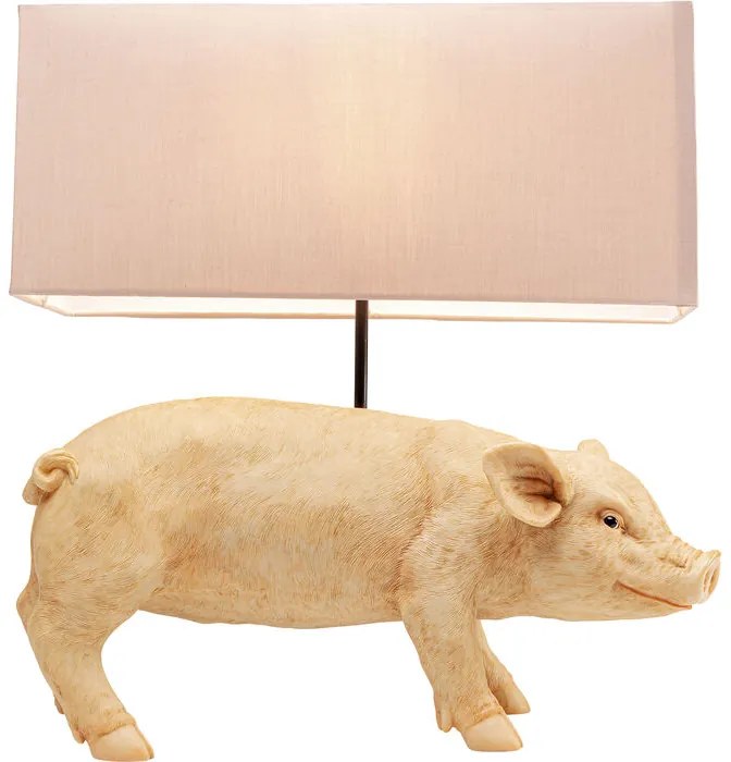 Φωτιστικό Επιτραπέζιο Animal Pig Ροζ 20x48,5x49,5 εκ. - Ροζ