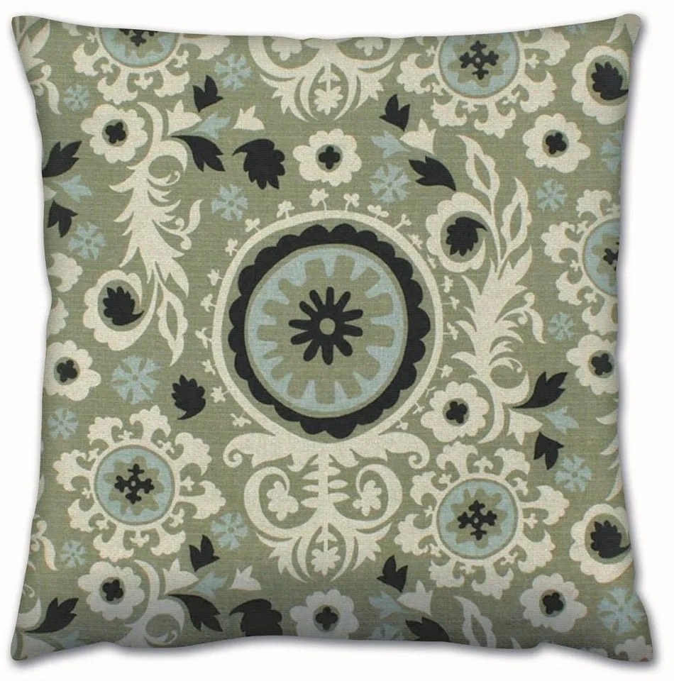 Μαξιλάρι Διακοσμητικό (Με Γέμιση) A14640 Green Aberto Design 43X43 Cotton-Polyester