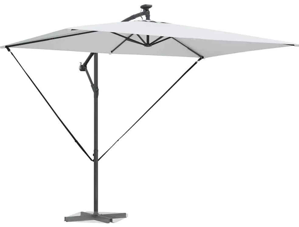 vidaXL Ομπρέλα Cantilever Banana Άμμος 294 x 200 x 254 εκ.