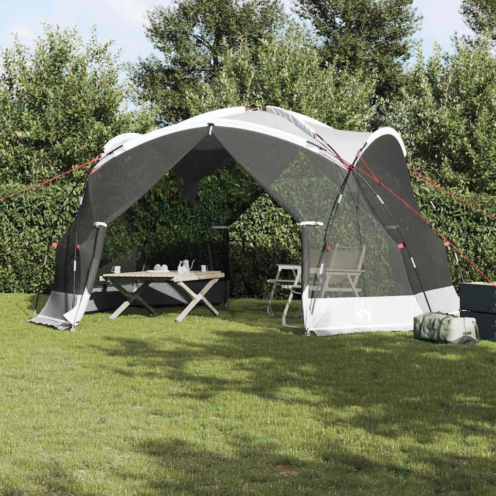 vidaXL Σκηνές με στέγη Γκρι 434 x 434 x 230 εκ Πολυεστέρας