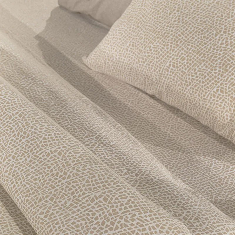 Σετ Σεντόνια Φανελένια Υπέρδιπλα 240x265 Mira Mocca 5206480672682