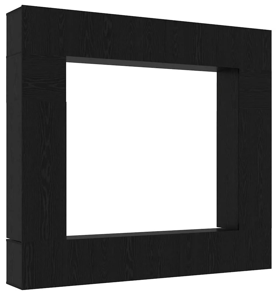 vidaXL Σετ επίπλου τηλεόρασης 8 pcs Μαύρη δρυς 100 x 30 x 30 cm
