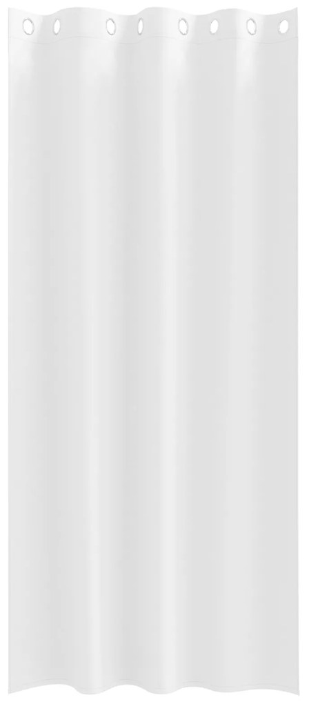 vidaXL Κουρτίνες 2 pcs Καθαρό Λευκό 225 x 140 εκ. Πολυεστέρας