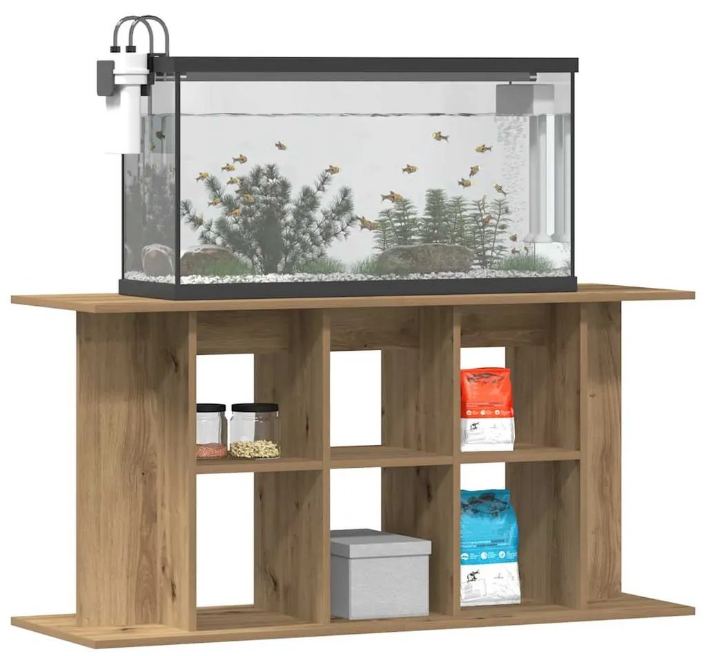 Βάση ενυδρείου vidaXL Artisan Oak 120x40x60 cm Κατασκευασμένο ξύλο