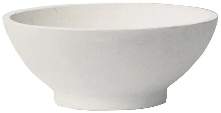 FLOWER POT-9 Απόχρωση Milk White  Φ74x30cm Ε6308,C