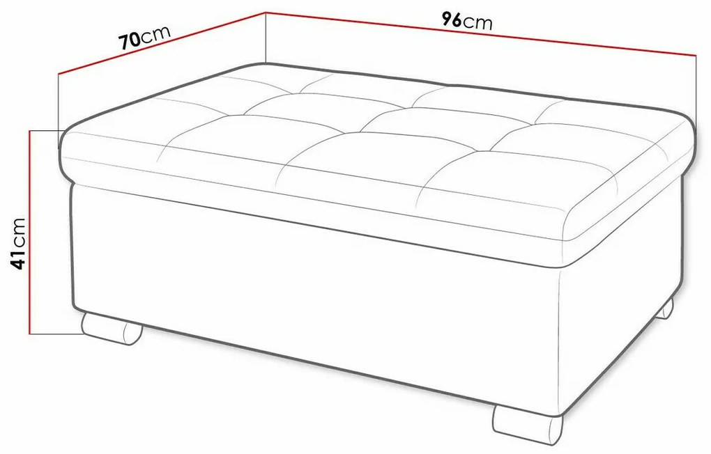 Σκαμπό Comfivo 118, Καφέ, 41x70x96cm, 18 kg, Ταπισερί, Πόδια: Πλαστική ύλη | Epipla1.gr