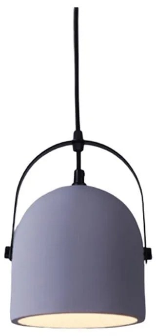 Φωτιστικό Οροφής KS411P16G 1ΧΕ27 D16XH130 Grey Aca Decor Cement