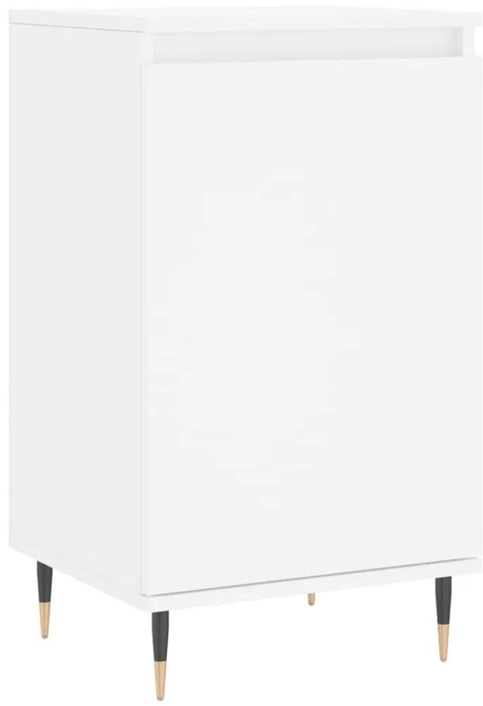 vidaXL Συρταριέρα Λευκή 40 x 35 x 70 εκ. από Επεξεργασμένο Ξύλο