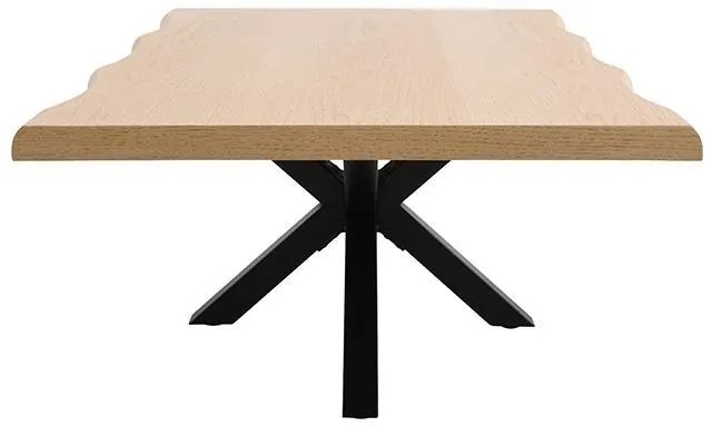 Τραπέζι Τραπεζαρίας 23C Fylliana Φυσικό 160x90x75 εκ.
