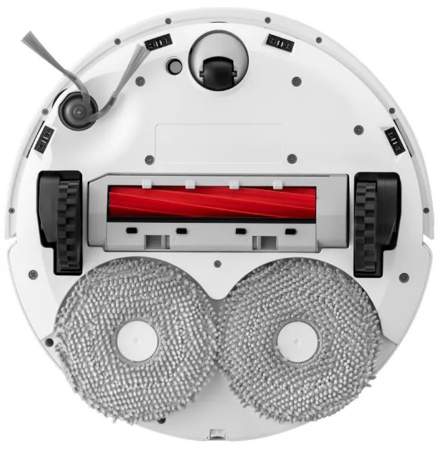 Ρομποτική σκούπα Roborock QR 598, 8000 Pa, 5200 mAh, 60W, 3D χαρτογράφηση, σταθμός φόρτισης, αυτονομία 3 ώρες, λευκό
