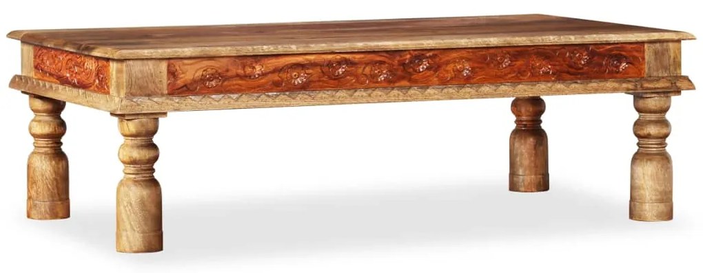 vidaXL Τραπεζάκι Σαλονιού 110x60x38 εκ Ξύλο Ακακίας/Μασίφ Ξύλο Μάνγκο