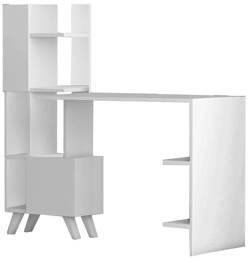 Γραφείο Alis 505CRL1917 170x60x120cm White