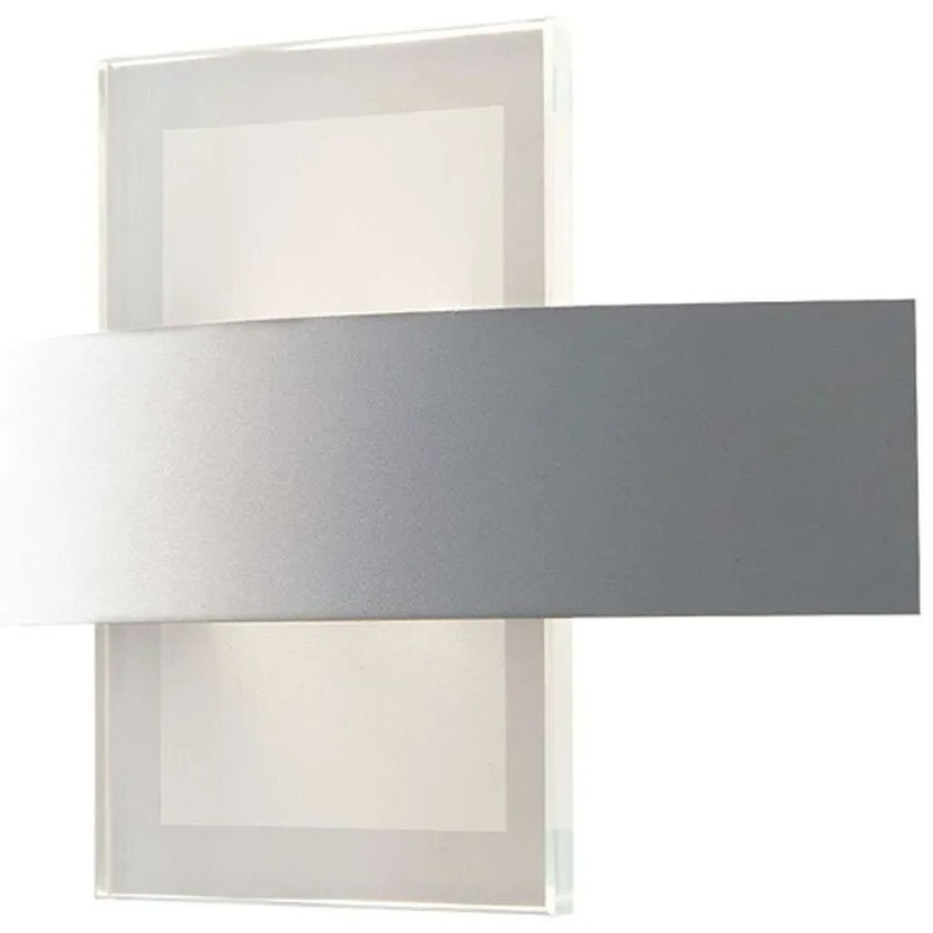 Φωτιστικό Τοίχου - Απλίκα Tresor LED-TRESOR-AP 10W Led 24x12x5cm White Luce Ambiente Design Metal