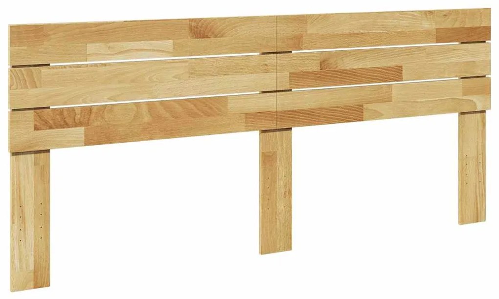vidaXL κεφαλάρι 180 cm μασίφ ξύλο δρυς