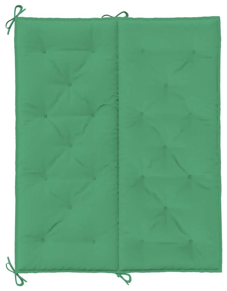 vidaXL Μαξιλάρι Πάγκου Κήπου Γκρι 120x(50+50)x7 εκ. Ύφασμα Oxford