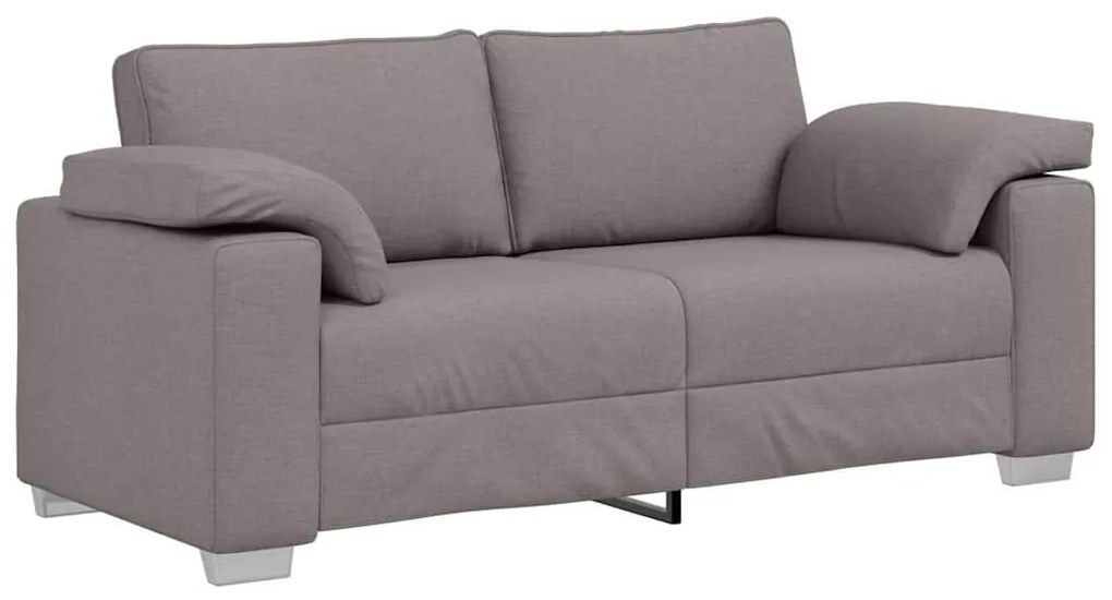 vidaXL Καναπές με μαξιλάρι Taupe 180 x 77 x 82 εκ ύφασμα