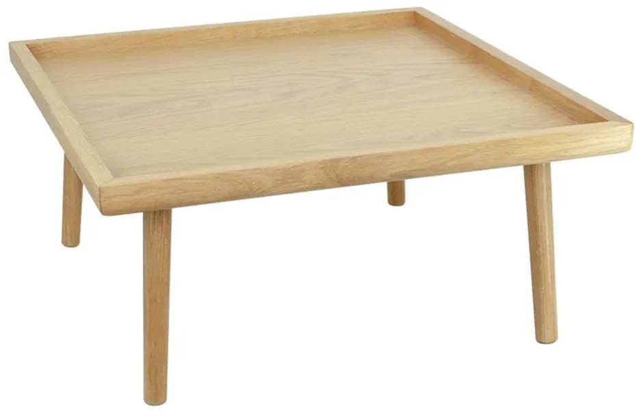 Τραπεζάκι Lounge Around Shuffle 5552 71.4x71.4x40.3cm Oak Umage