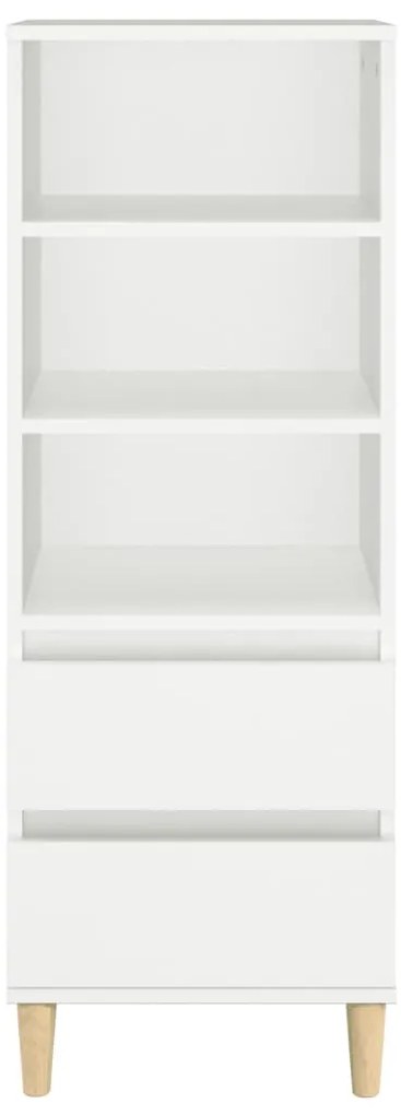 vidaXL Ντουλάπι Λευκό 40 x 36 x 110 εκ. από Επεξεργασμένο Ξύλο