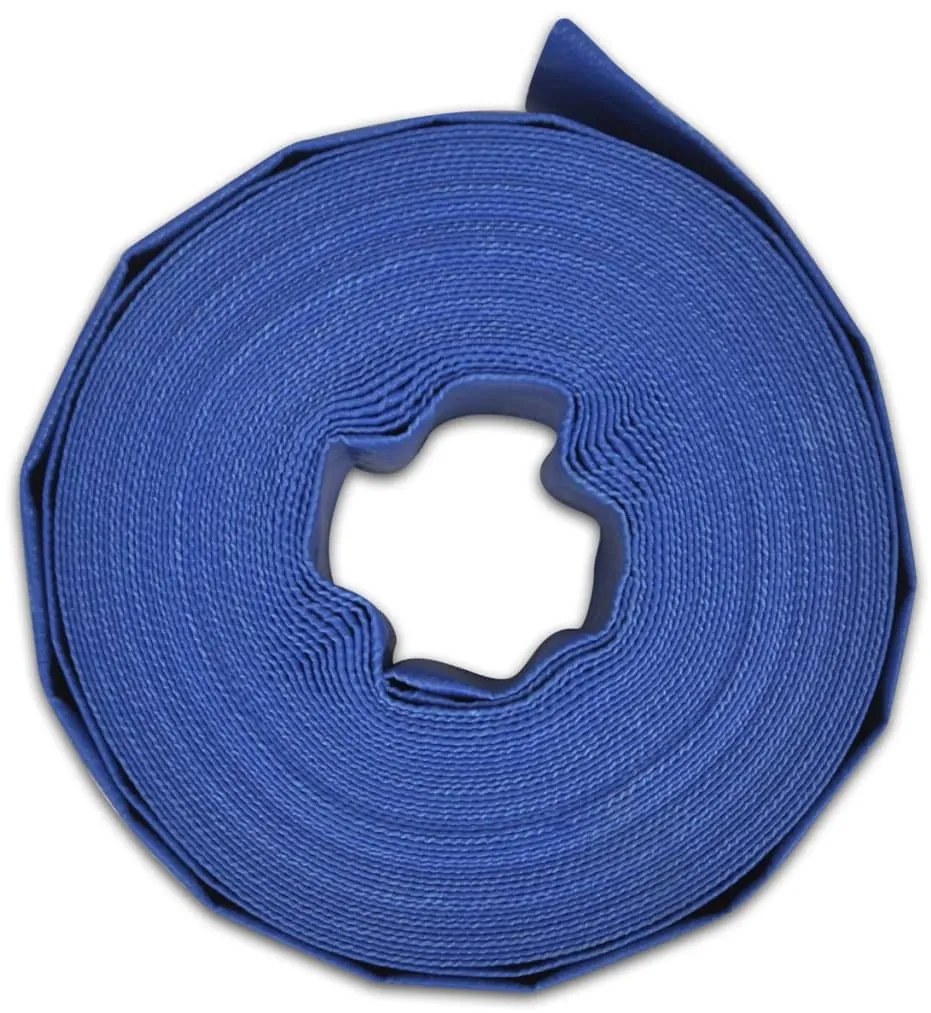 vidaXL Μάνικα Νερού Πλακέ 25 μ. 2" από PVC