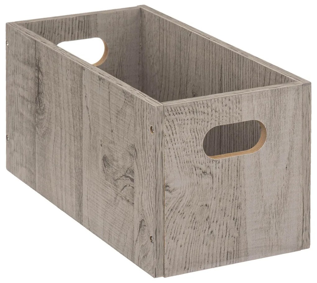 Κουτί Αποθήκευσης (15x31x15) F-V Wooden Grey 181268A