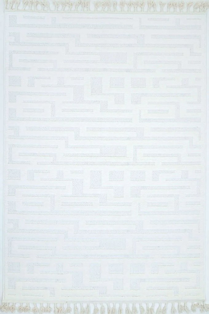 Σετ Χαλιά Κρεβατοκάμαρας 3Τμχ. Perla C796B1A Cream Ezzo ΣΕΤ (2 66x140 &amp; 66x220)