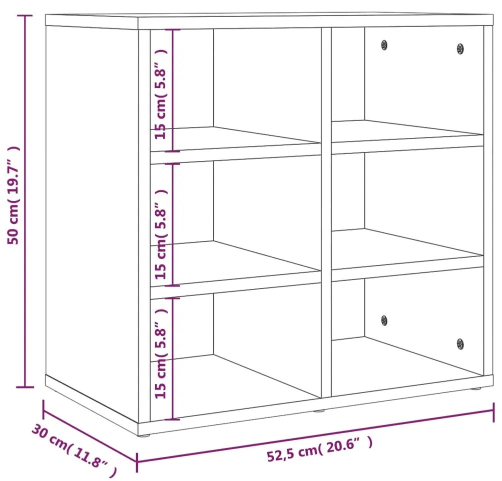 ΠΑΠΟΥΤΣΟΘΗΚΗ ΛΕΥΚΗ 52,5 X 30 X 50 ΕΚ. 808684