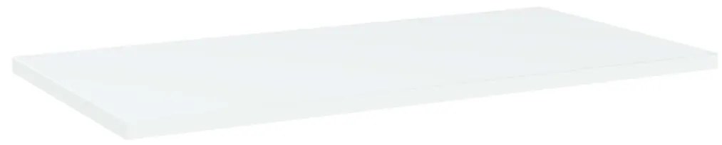 vidaXL Ράφια Βιβλιοθήκης 4 τεμ. Λευκά 60x30x1,5 εκ. από Μοριοσανίδα