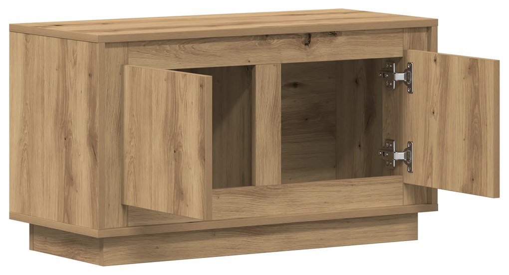 vidaXL Βαθμολογία Τηλεόρασης Artisan Oak 80x35x45 εκ Επεξεργασμένο ξύλο