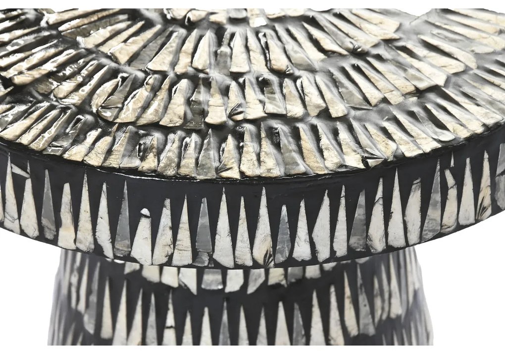 Βοηθητικό Τραπέζι Home ESPRIT Μαύρο Χρυσό 40 x 40 x 48 cm