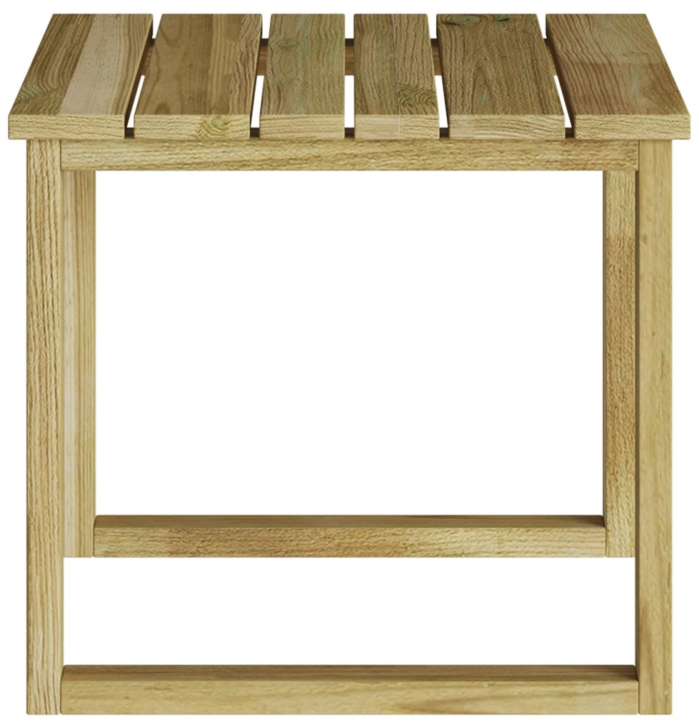 vidaXL Τραπέζι Ξαπλώστρας 40x40x36 cm Εμποτισμένο Ξύλο Πεύκου