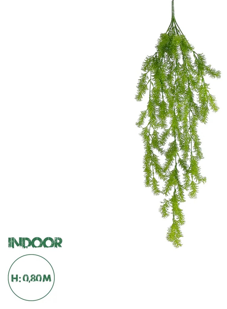 Artificial Garden HANGING CYPRESS 20823 Τεχνητό Διακοσμητικό Κρεμαστό Φυτό Κυπαρίσσι Μ25 x Π15 x Υ80cm