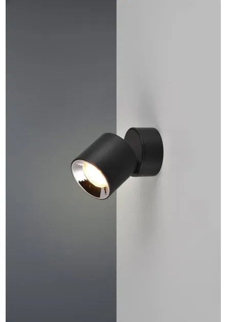 Σποτ Φωτιστικό Οροφής 1xGU10 Κινητό Guayana Lighting-651000132-Μαύρο 651000132