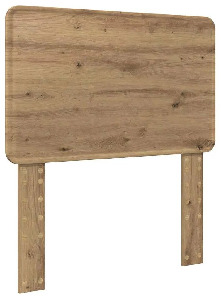 vidaXL Κεφαλάρι με κεφαλάρι Artisan Oak 100 cm Επεξεργασμένο ξύλο