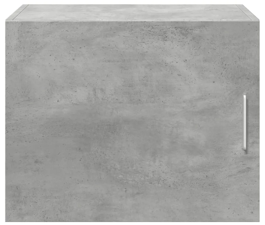 vidaXL Ντουλάπι Τοίχου Γκρι Σκυρ. 50x42,5x40 εκ. Επεξεργασμένο Ξύλο