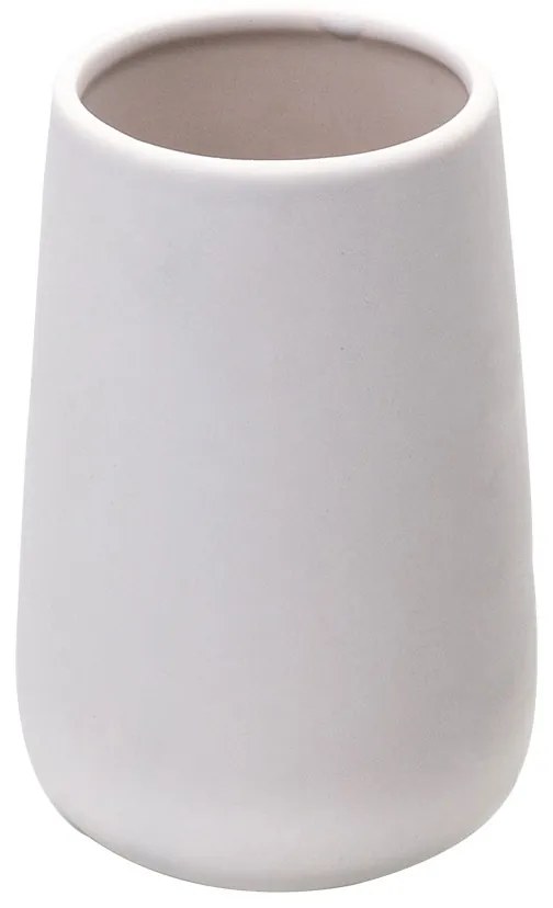 Ποτήρι Οδοντόβουρτσας Estia Bamboo White 02-4576