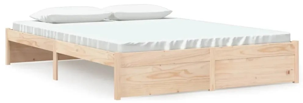 Πλαίσιο Κρεβατιού 150 x 200 εκ. Μασίφ Ξύλο King Size 814954
