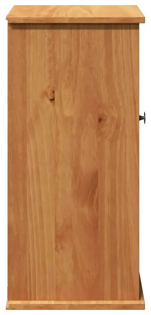 vidaXL Τοίχου Ντουλάπα Μπάνιου VIGO καφέ μελί 37 x 34 x 71.5 εκ.