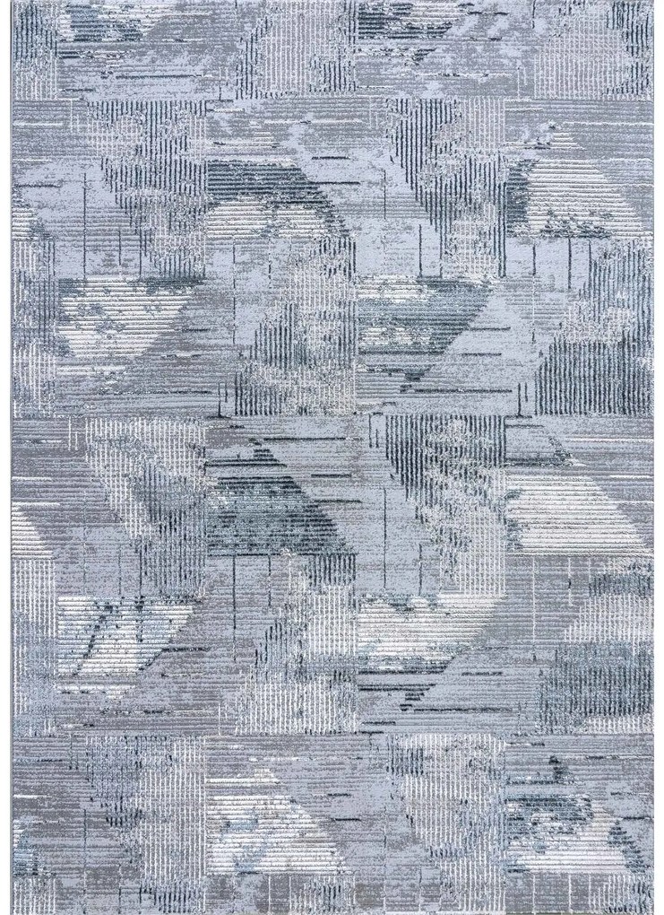 Χαλί FEATHERS GREY Σετ Κρεβατοκάμαρας (70 x 140 (2) + 70 x 230 εκ.)