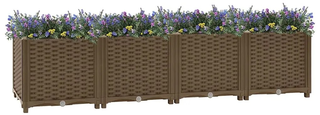 vidaXL Υπερυψωμένο Κρεβάτι 160x40x38 εκ. από Πολυπροπυλένιο